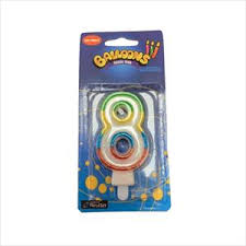 Vela Colores Numero 8 Balloons