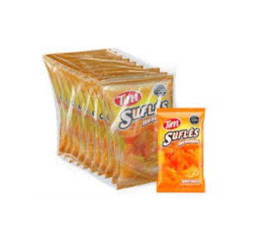 TIM SUFLE QUESO PACK 10 UNIDADES 20 GRS