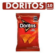 EVERCRISP DORITOS QUESO PACK 10 UNIDADES