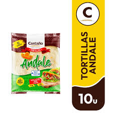 CASTAÑO TORTILLAS ANDALE 17 CMS 10 UNIDADES