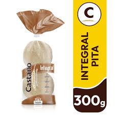 Castaño Pan Pita Integral 300 Grs