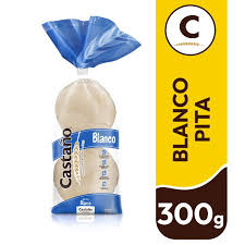 Castaño Pan Pita Blanco 300 Grs