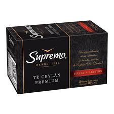 SUPREMO TE CEYLAN PREMIUM 20 BOLSITAS