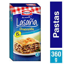 CAROZZI LASAÑA PRECOCIDA 360 GRS