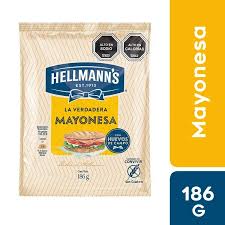 Hellmann's mayonesa 186 GRS