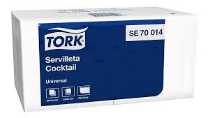 TORK SERVILLETA COCKTAIL 200 UNIDADES