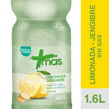 Agua Más Limonada Jengibre 1600ml