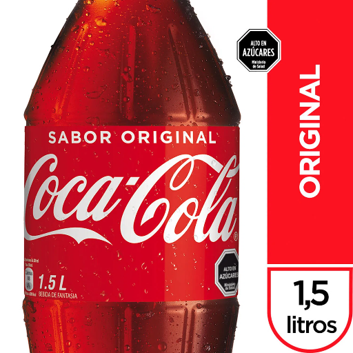 BEBIDA COCA-COLA SABOR ORIGINAL 1.5L