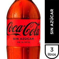 BEBIDA COCA-COLA ZERO RETORNABLE 3L