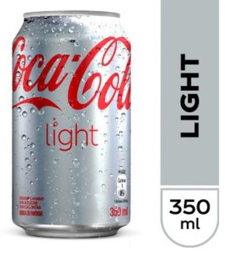 BEBIDA LATA COCA-COLA LIGHT 350 ML