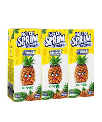 NECTAR SPRIM PIÑA 190ML PACK 3 UNIDADES