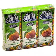 NECTAR SPRIM DURAZNO 190ML PACK 3 UNIDADES