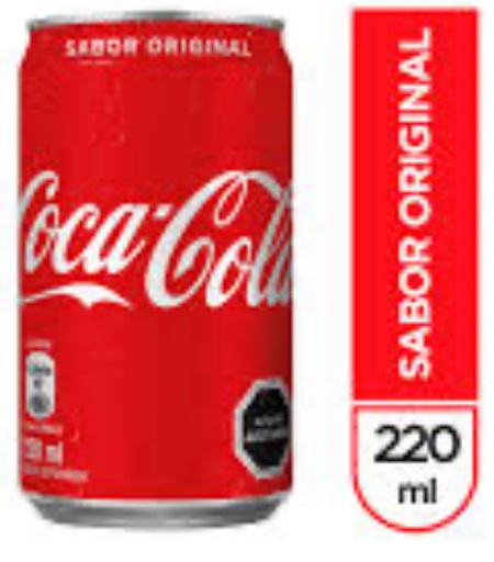 BEBIDA LATA COCA-COLA ORIGINAL 220 ML