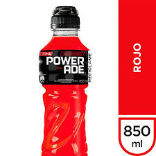 POWERADE SABOR ROJO 850ML