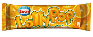 Lollypop Naranja Savory