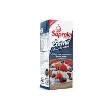 Crema espesa Soprole 200cc caja