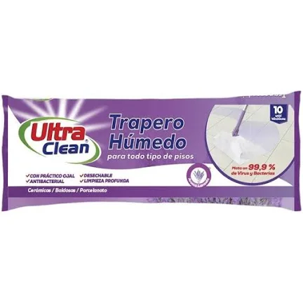 Trapero Humedo Ultra Clean Lavanda