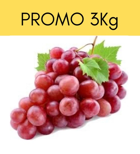 Promo Uva Rosada 3 kg
