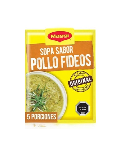 Sopa pollo fideos Maggi 70g