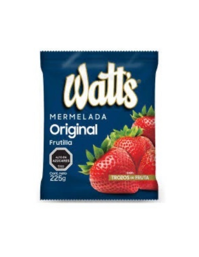 WATT´S MERMELADA FRUTILLA 225 GRS