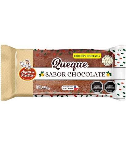 Queque Sabor Chocolate Agua Piedra 225grs