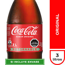 BEBIDA COCA-COLA ORIGINAL RETORNABLE 3L