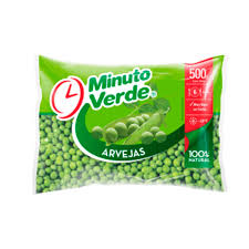 Arvejas Minuto Verde 500Grs