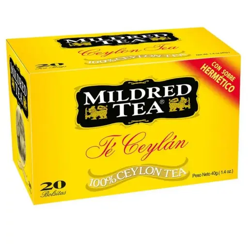 Té Ceylan Mildred 20 bolsitas