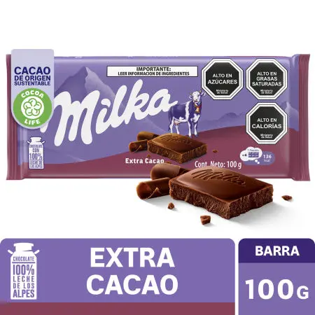 Milka Extra Cacao 100g