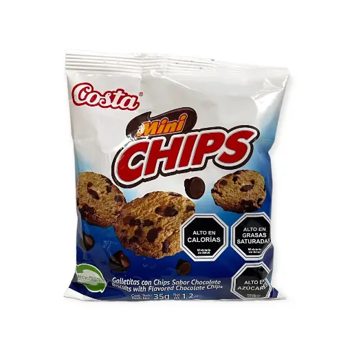 Galleta Mini Chips Costa