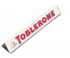 Chocolate Toblerone Branco 100g