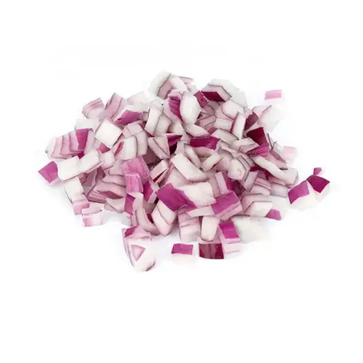 Cebolla congelada Cubo morada 250 grs
